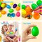 600 Pcs Plastic Easter Eggs,2.35" Bright Colors Easter Eggs for Easter Hunt, Easter Theme Party Decoration, Basket Stuffers Fillers (600)